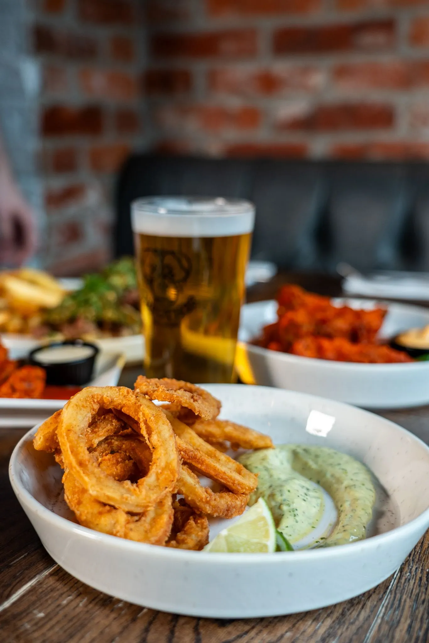 Enjoy craft beers and fresh dishes at The Revolution