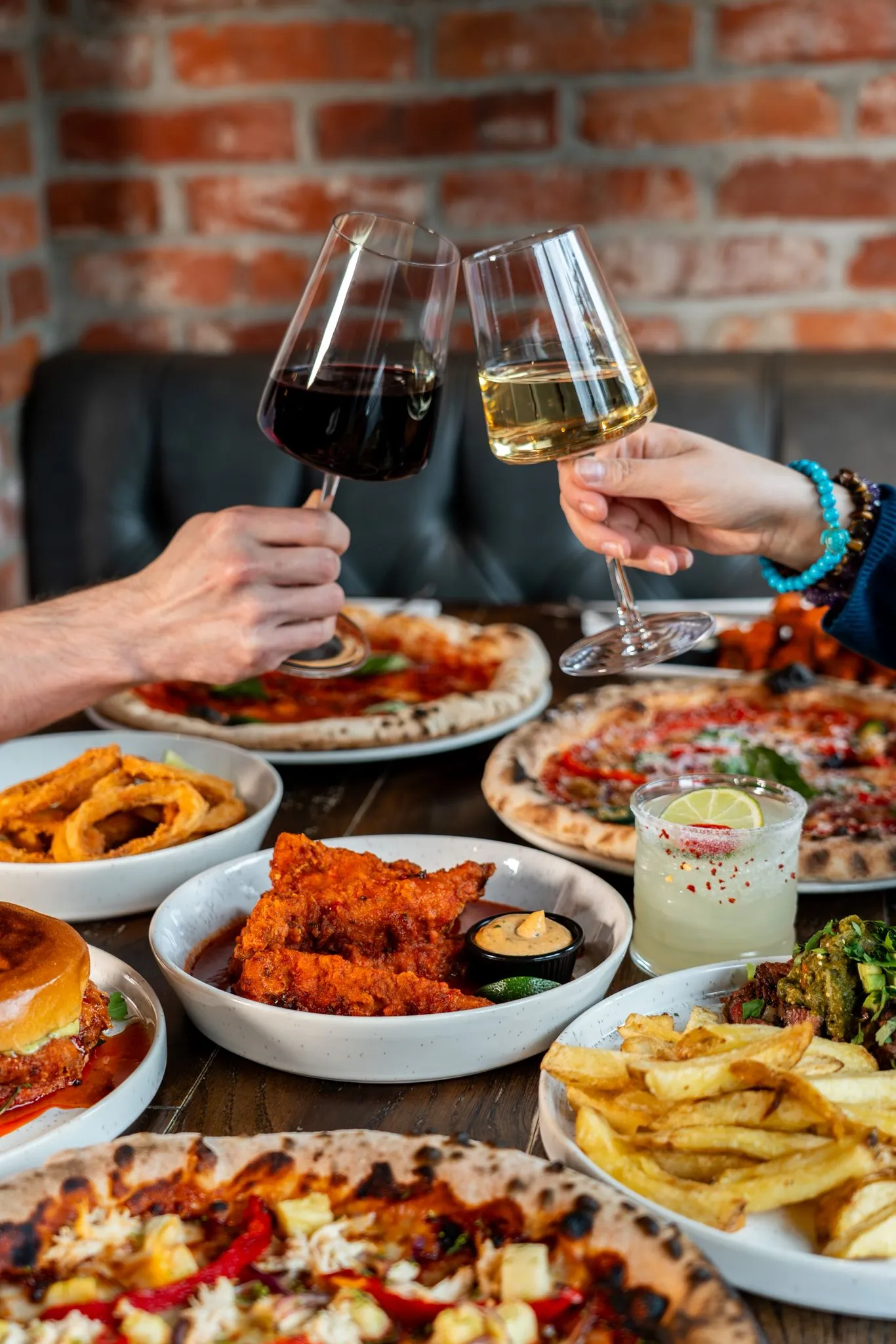 White wines and red wines at The Revolution