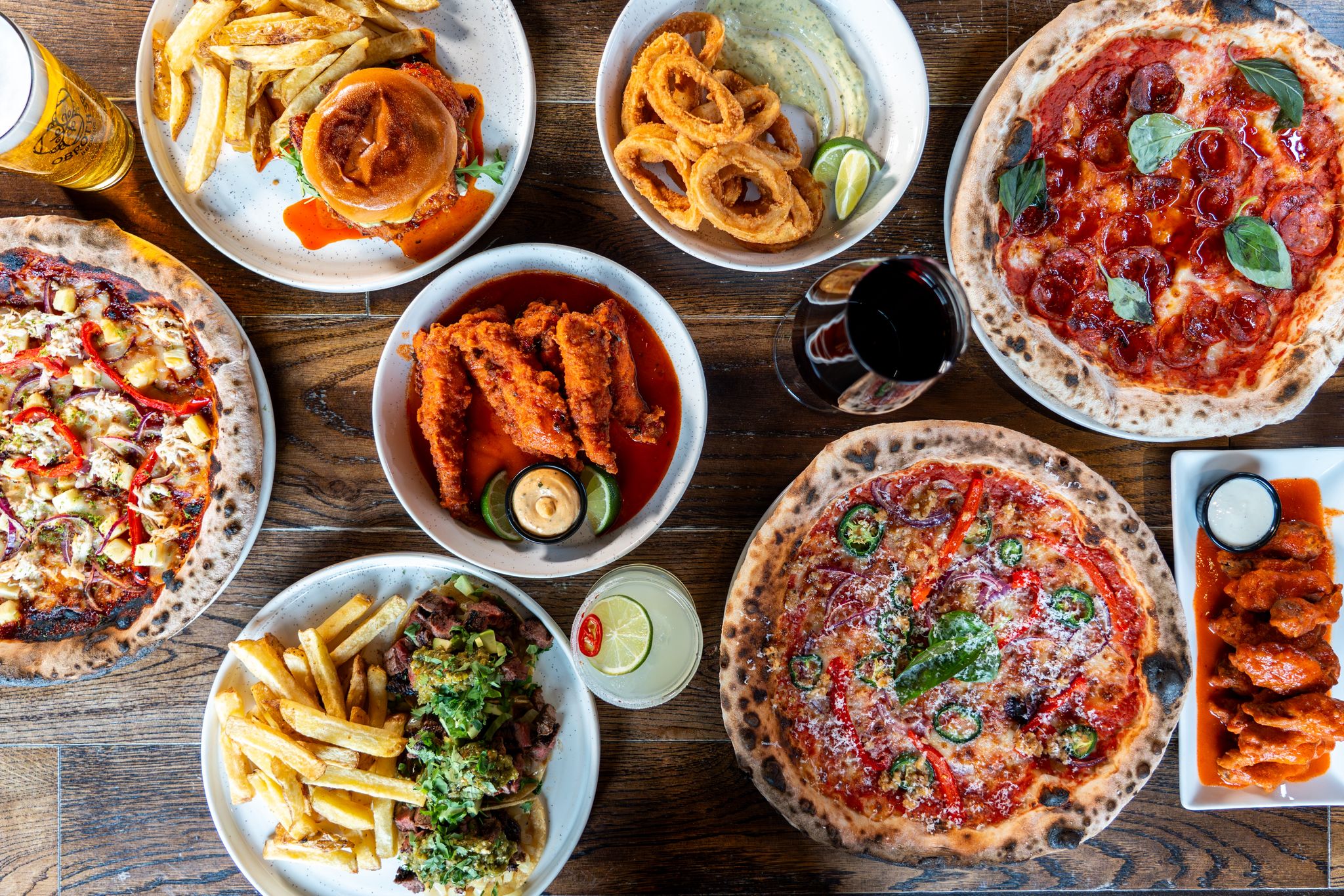 Enjoy fresh dishes at The Revolution